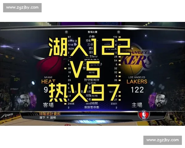 湖人热火总决赛第四战第二节攻防拉锯改写比赛走势关键时刻巨星对决点燃全场